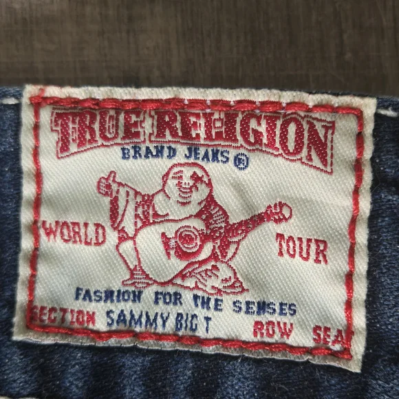 True Religion Y2K Grail Dark Wash Low Rise Denim Capri Pants Size 27 - Picture 9 of 13